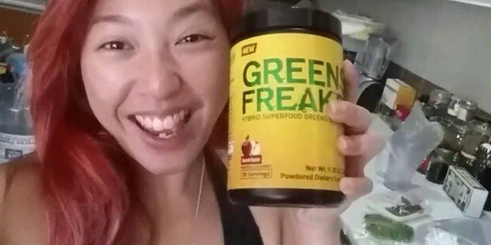 Green Smoothie Raspberry